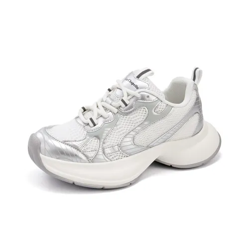 La Chapelle Anti Slip Wear Resistant Low Top Chunky Sneakers Women's