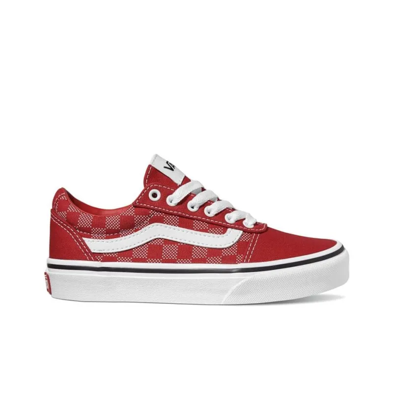 Vans Ward 'Checker Dot Red' Women's-1
