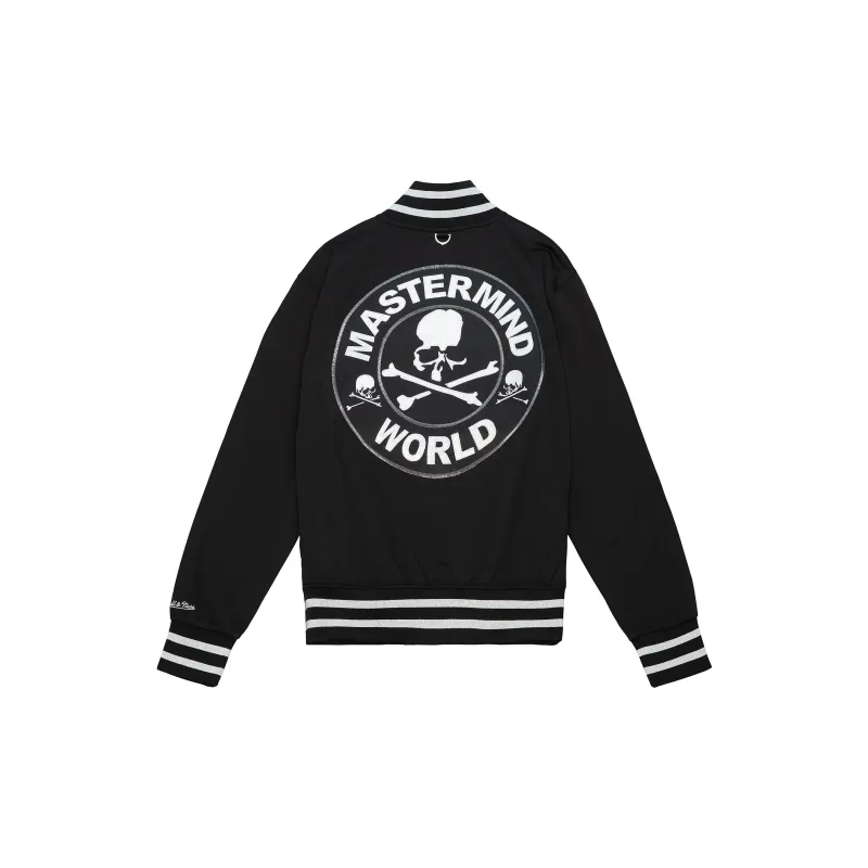 Mitchell & Ness x Mastermind JAPAN Jacket Unisex Black-1