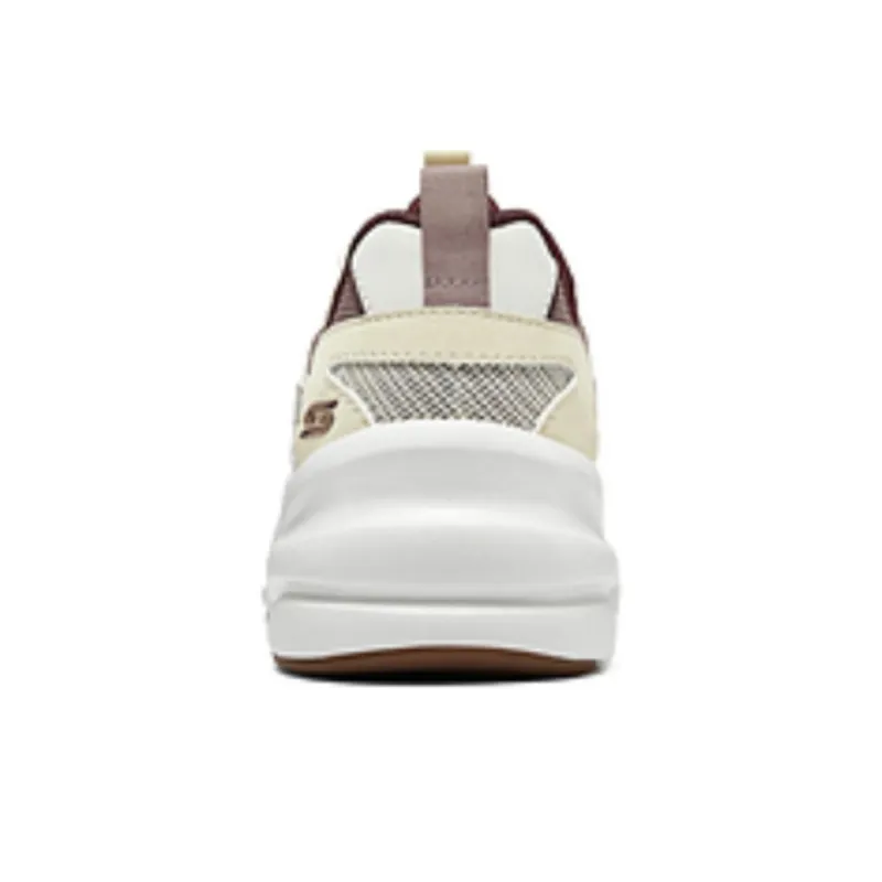 Skechers DLITES Anti Slip Wear Resistant Low Top Casual Running Shoes Women's Beige Brown-3