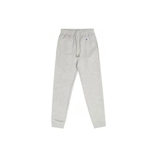 Champion Knitted Sweatpants Men Light Gray