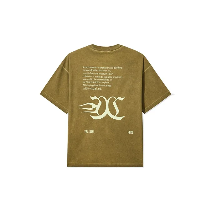 Cabbeen T Shirt Men's Olive Green-1
