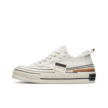 VESSEL Tiramisu Series Canvas Shoes Unisex White