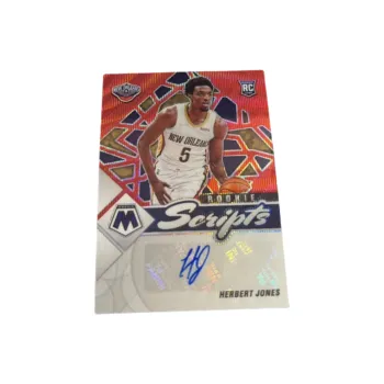 PANINI Herbert Jones 21 22 Mosaic Rising Stars Signature Red Ripple Folded Player Card Pass Sports Cards 1 Pc