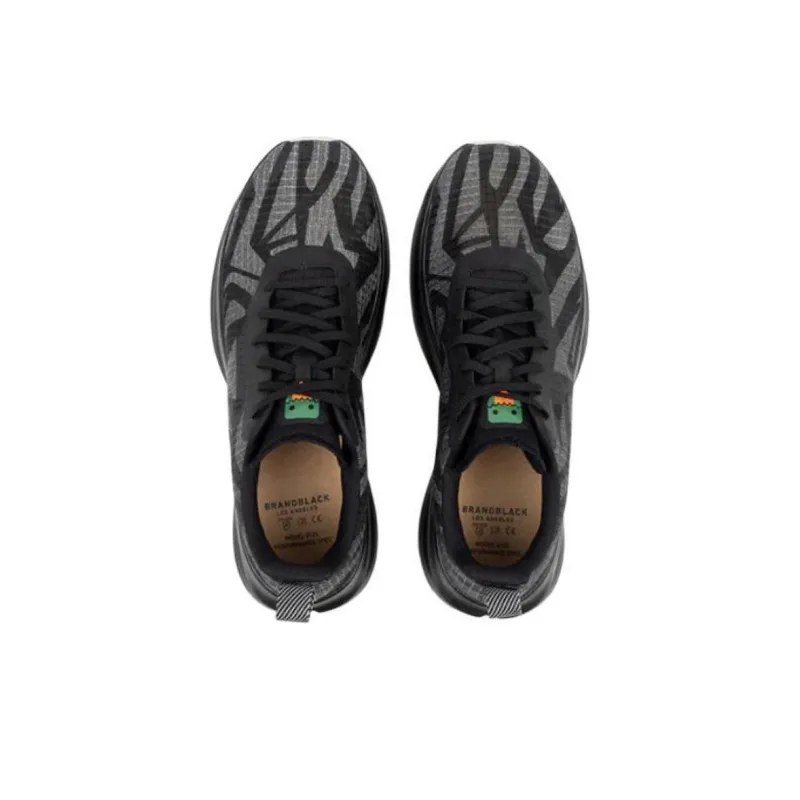 BRANDBLACK Kaiju Low-Top Casual Shoes Women's Black-4