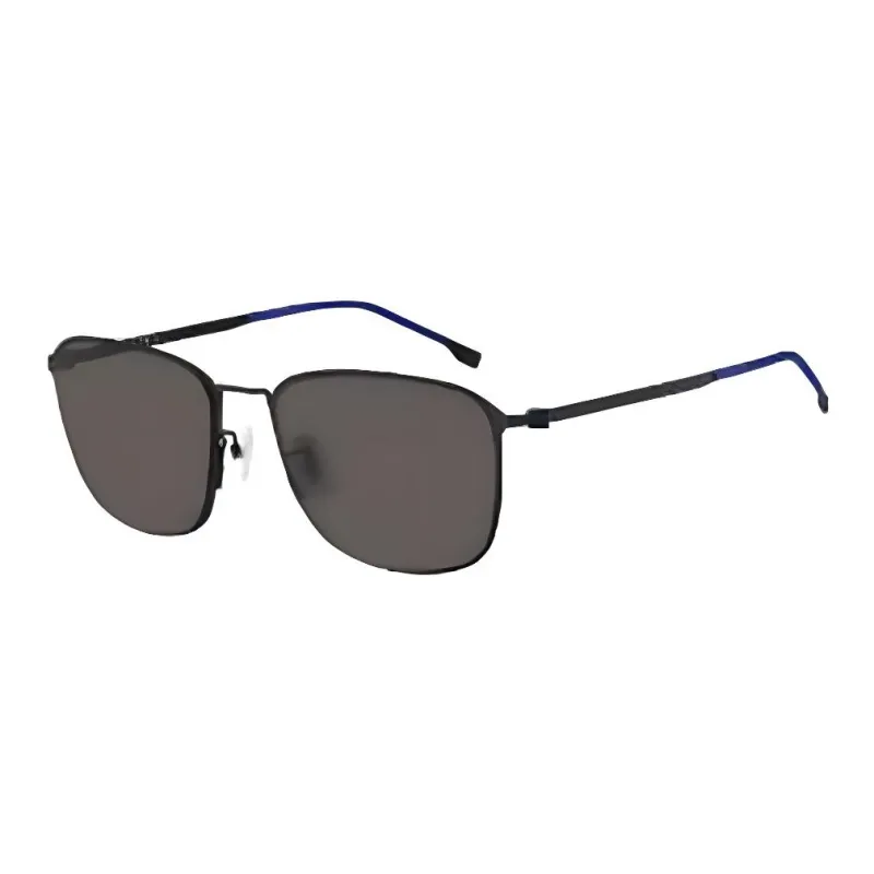 HUGO BOSS   Rectangular Sunglasses Men's Black-0