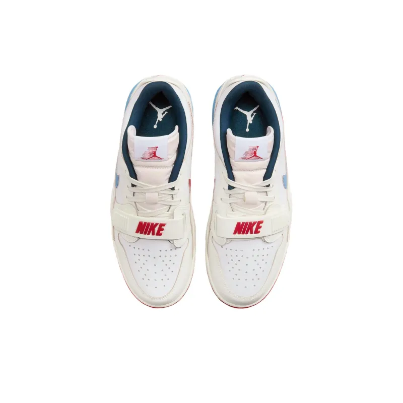 JORDAN Legacy 312 Low 'Pale Ivory Navy Red' Women's-3