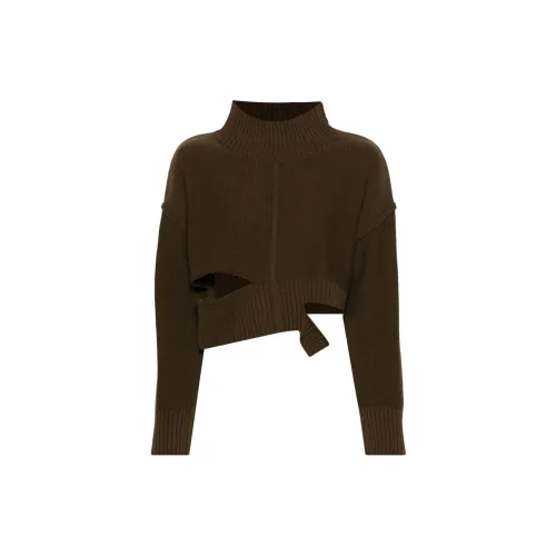 MM6 Maison Margiela Sweaters Women's Olive Green