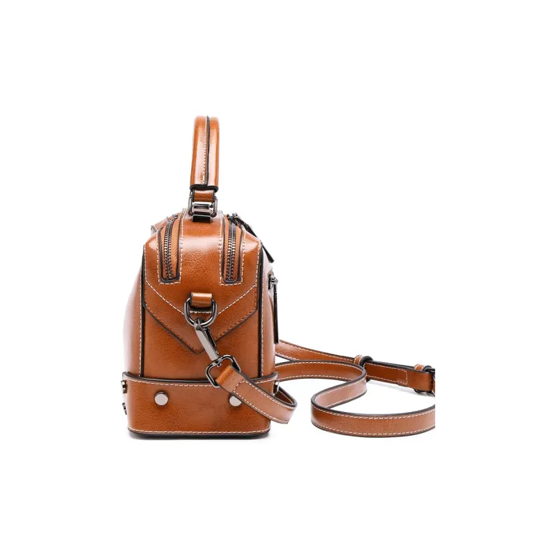 TTaG．baG Cow Leather Handbag Women's-4