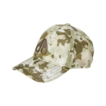 Moose Knuckles Camo Print Baseball Cap