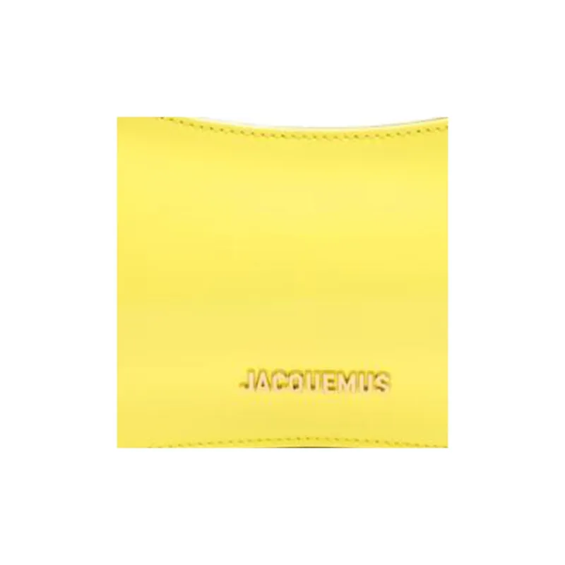 Jacquemus Le Bisou Calfskin Handbag Shoulder Bag Women's Yellow-5