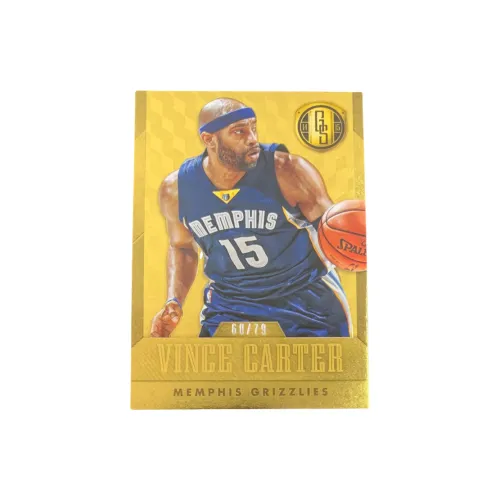 PANINI 2014 15 Golden Brick Grizzlies Vince Carter 60/79 Player Card Pass Through Sports Cards 1 Pc