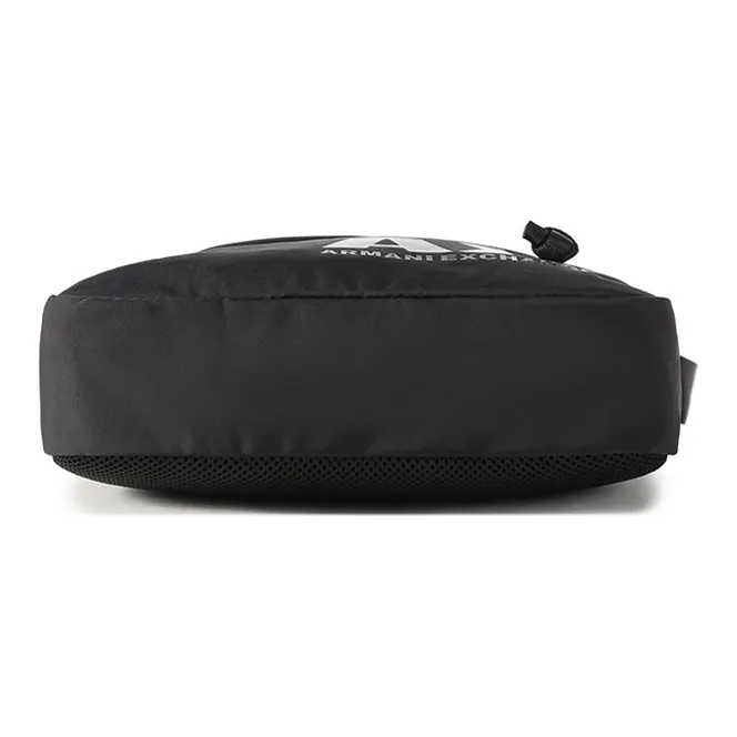ARMANI EXCHANGEAE Polyester Crossbody Bag, Shoulder Bag Unisex Black-4