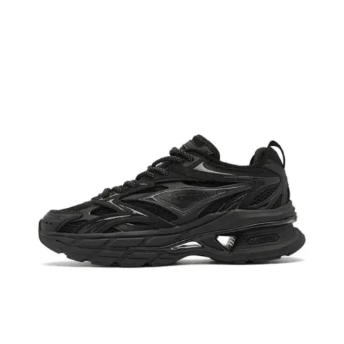 QIAODAN Cushioning Low Top Chunky Sneakers Women's Black