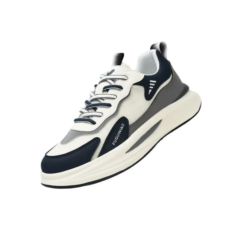 Rich Birds Breathable Height Increasing Slip-Resistant Low-Top Casual Shoes Men's-1