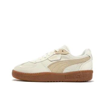 PUMA Palermo Anti Slip Wear Resistant Low Top Skateboard Shoes Unisex Ecru