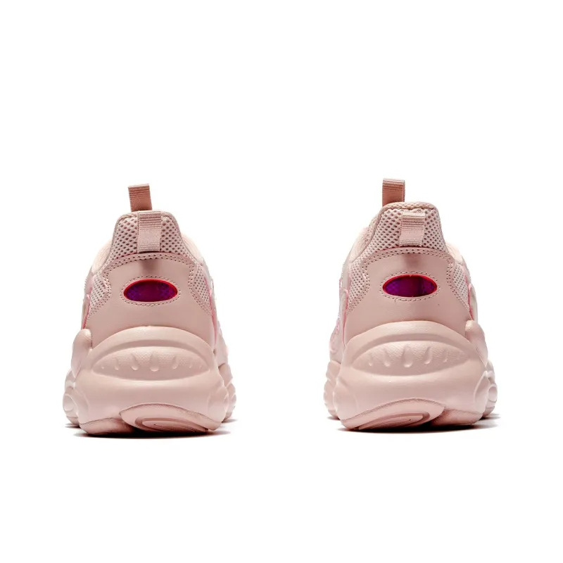 361° Cushioning, Wear Resistant Low Top Casual Shoes Women's Pink-5