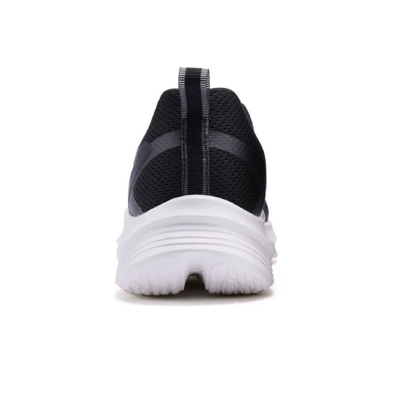 XTEP Hydrogen Wind Technology Running Shoes Men Low Top Black/Sail White-3