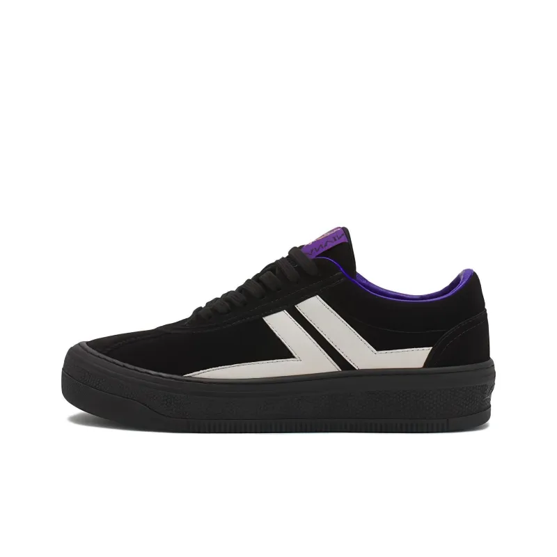 Lanvin X Future Panelled Suede Sneakers-0