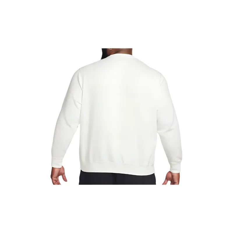 Nike Sportswear Club Fleece Men's Crew Knitwear Unisex White-1