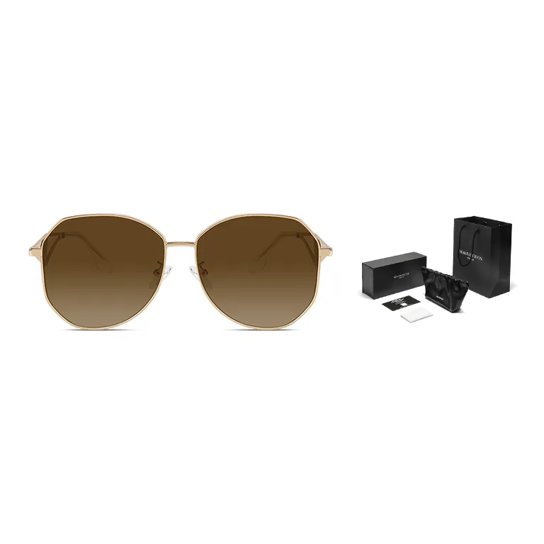 MK MINGKU Irregular Shape Sunglasses Unisex-1