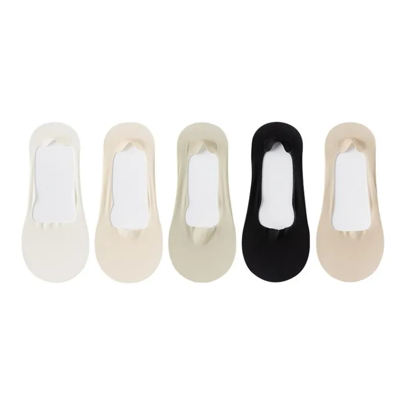 BONAS No Show Socks Women's 5 Pack-7