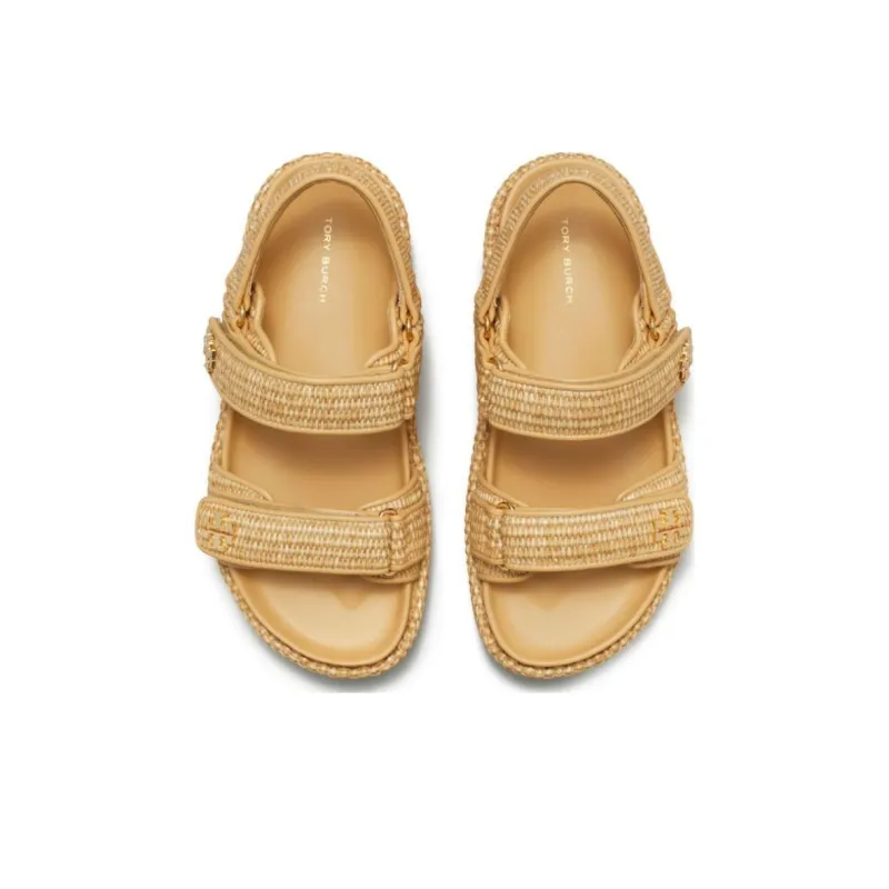 TORY BURCH Kira Slide Slippers Women's Yellow-3