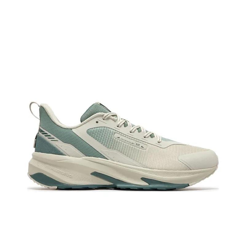 361° Ride The Mountain Anti Slip Wear Resistant Low Top Running Shoes Men's Green Gray-1