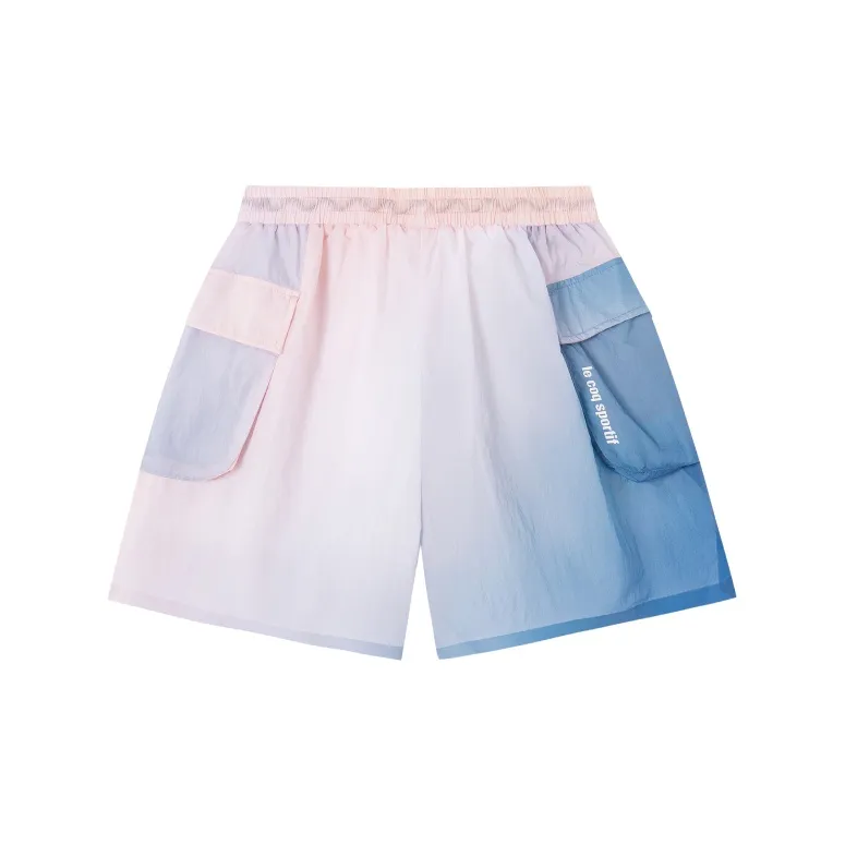 Le Coq Sportif Casual Shorts Women's Gray Blue-1
