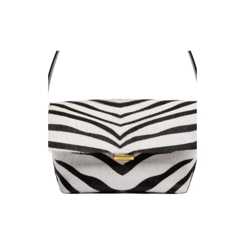 Jacquemus The Rond Carré Flap Shoulder Bag-5