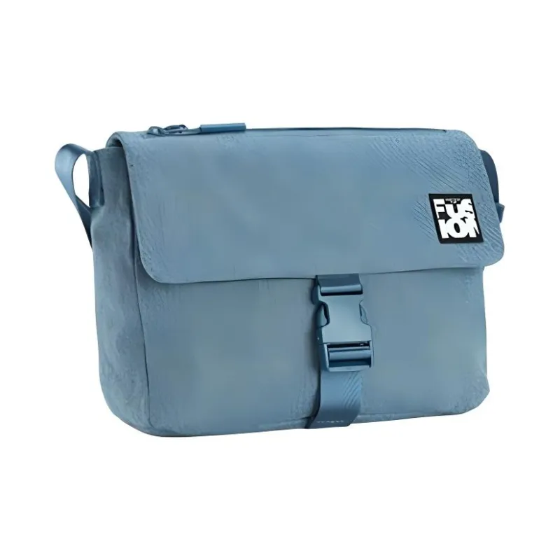 FILA FUSION Fabric Shoulder Bag Crossbody Bag Regular Unisex Denim Blue-1