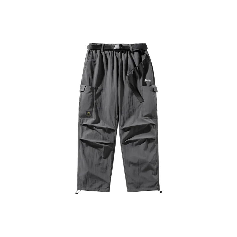 Jeep Parachute Pants, Windbreaker Pants, Casual Pants, Cargo Pants Unisex-13