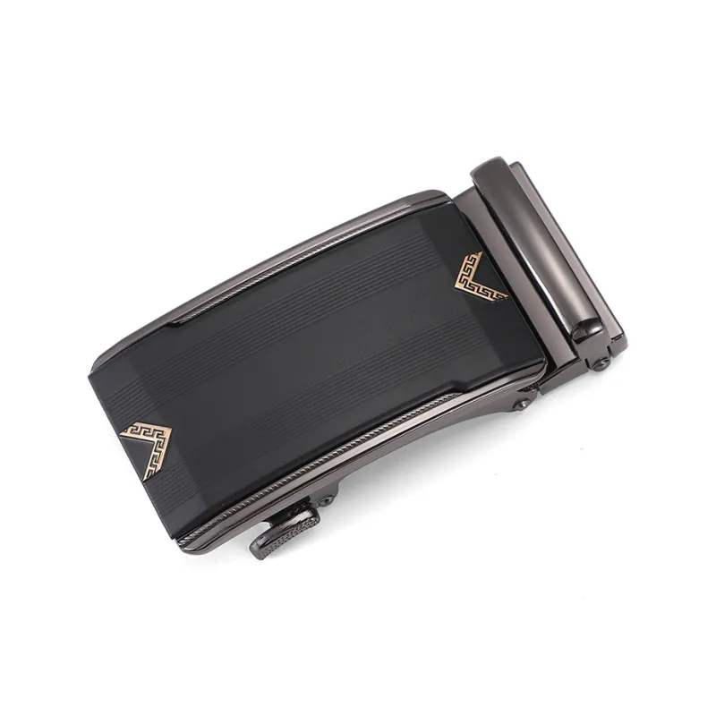 KENMO Subtle And Elegant Business Casual Convenient Automatic Buckle Width 3.5cm Gift Box Set Leather Belts Men's-3