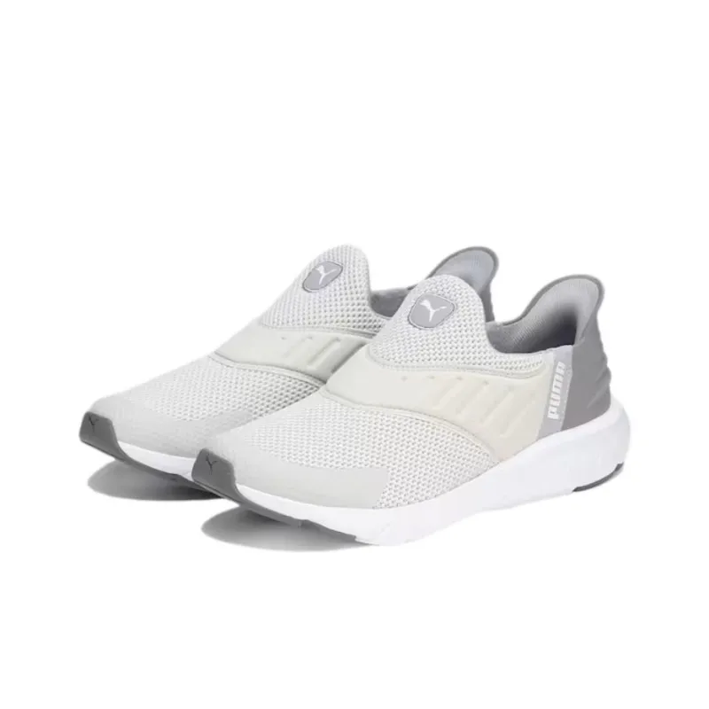 PUMA Softride Flex Ease In Anti Slip Wear Resistant Low Top Casual Shoes Unisex Gray-2