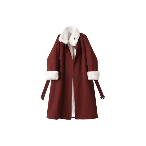 FOASIS Coats Women's Red