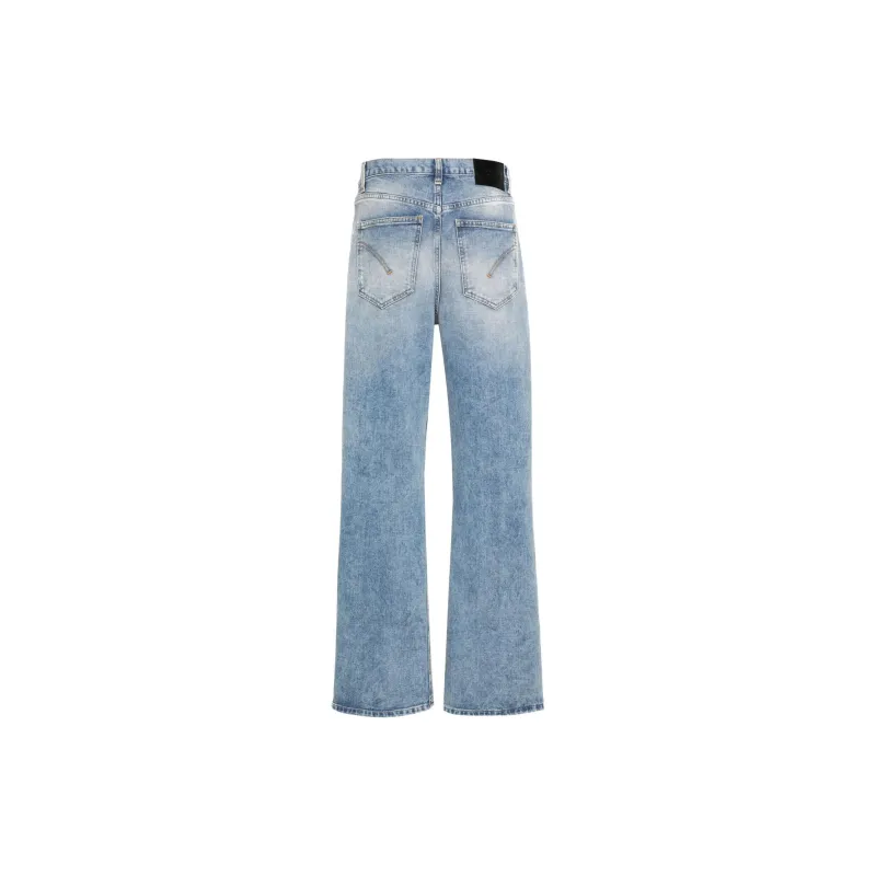Dondup Francine Low-rise Wide-leg Jeans-1