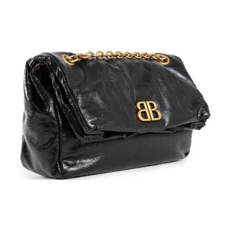 Balenciaga Monaco Chain Small Shoulder Bag-1