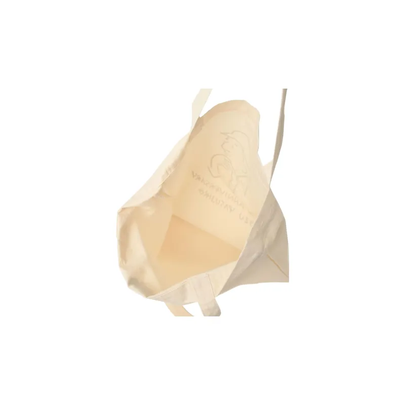 Beams × BEAMS JAPAN Collaboration 100% Cotton Tote Bag, Shopping Bag, Handbag Men's White/Gray-4