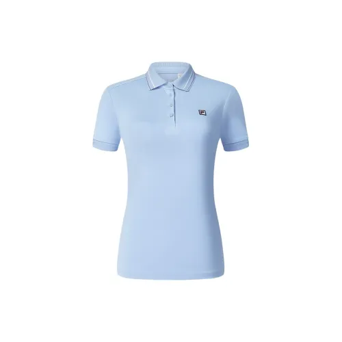 FILA Polo Shirts Women's Hanging Clock Blue