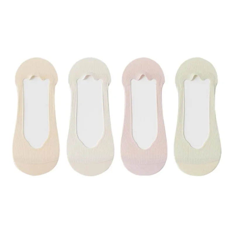 BONAS No Show Socks Women's 4 Pack-1