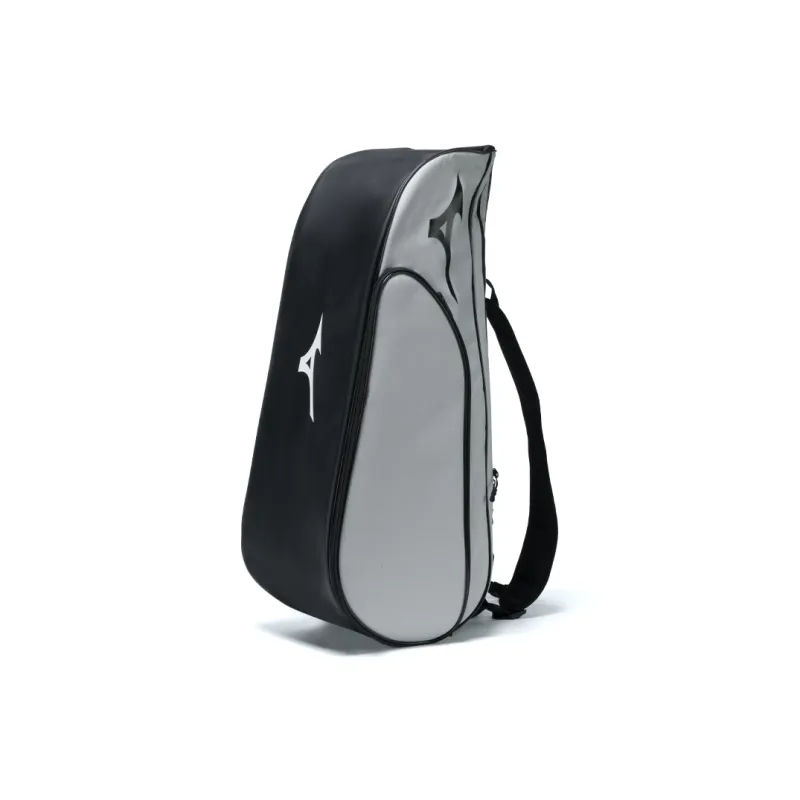 Mizuno Fabric Badminton Bag, Backpack Regular Unisex Medium Gray-2