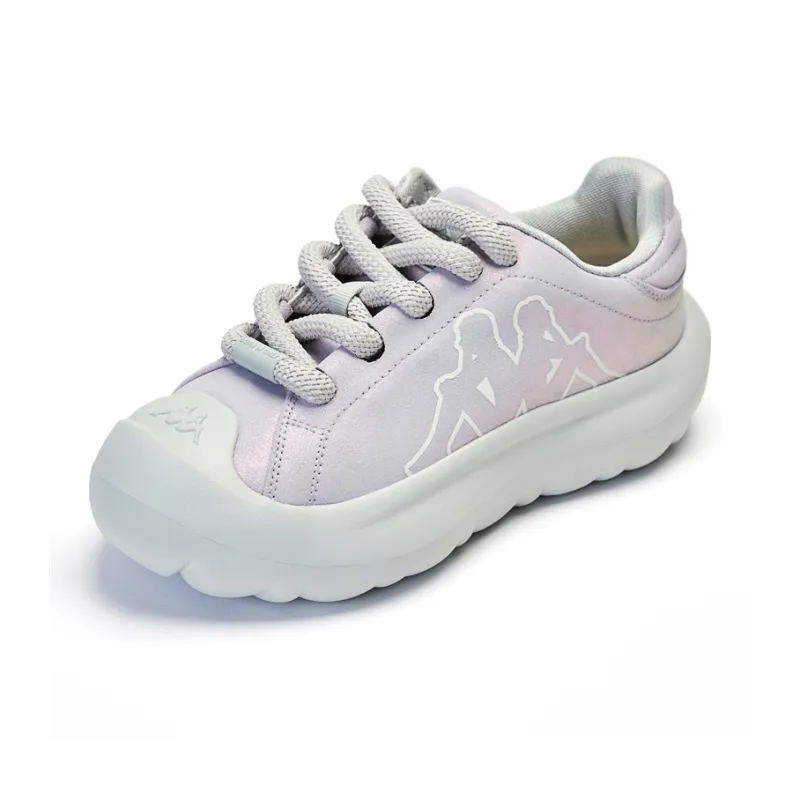 Kappa Wear resistant And Lightweight Low Top Casual Shoes Women's White Purple-2