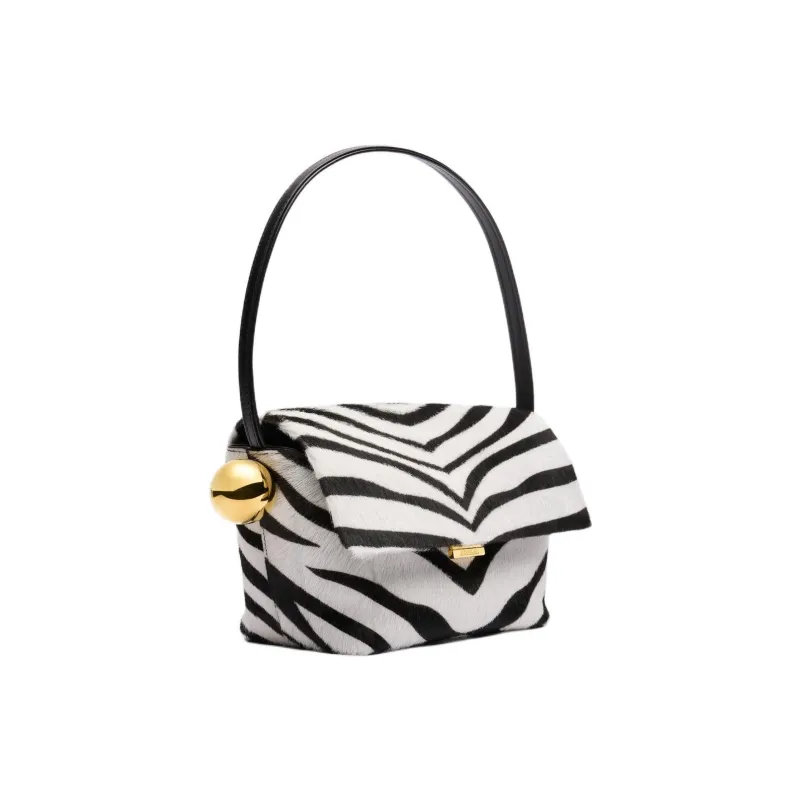 Jacquemus The Rond Carré Flap Shoulder Bag-1