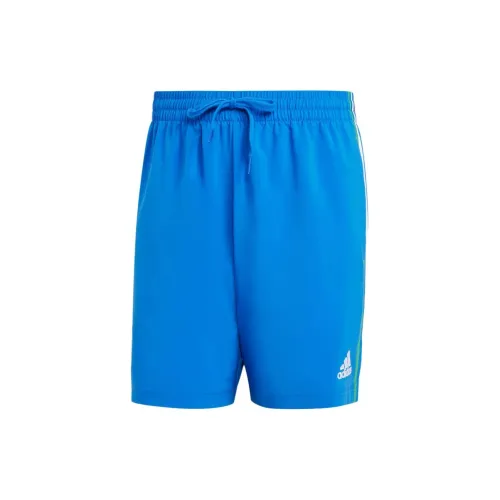 Adidas Italy Soccer Bottoms Men Blue