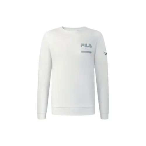 FILA Sweatshirts Men Lead Pink/White