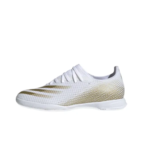 Adidas X GHOSTED Soccer Shoes Men Low-Top White/Yellow