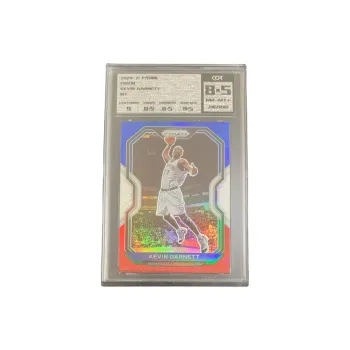 PANINI 2020 21 Timberwolves Prizm Kevin Garnett KG COR8.5 Tricolor Fold Graded Cards 1 Pc