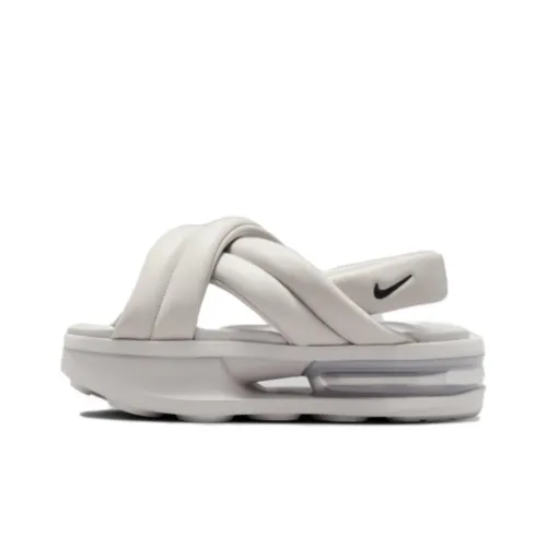 Nike AIR MAX ISLA Beach Sandals Women's Gray/Black