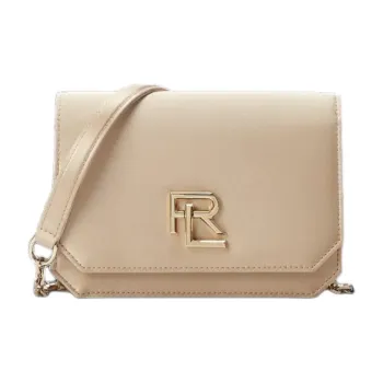 Ralph Lauren Calfskin Shoulder Bag Crossbody Bag Mini Unisex Khaki