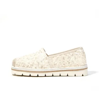 Old Meihua Casual Single Shoes Women's Beige